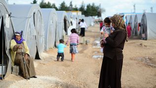 Flüchtlingslager in Nahost