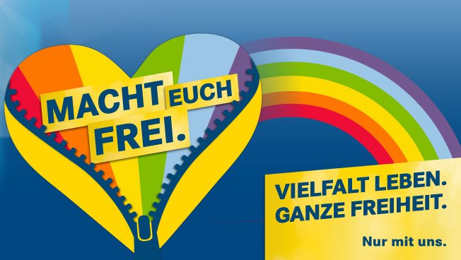 FDP-CSD-Motiv: Macht euch frei