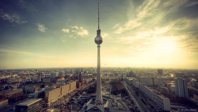 Alexanderplatz Skyline von Berlin