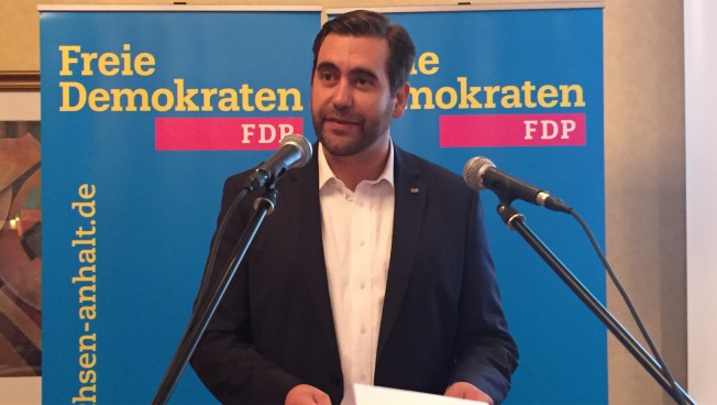 Frank Sitta beim Landesparteitag der FDP Sachsen-Anhalt