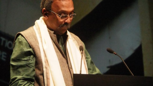 Der indische Menschenrechtsaktivist Henri Tiphagne. Bild: Stiftung für die Freiheit