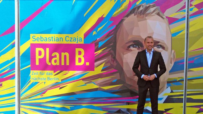 FDP-Spitzenkandidat Sebastian Czaja bei der Kampagnenvorstellung in Berlin