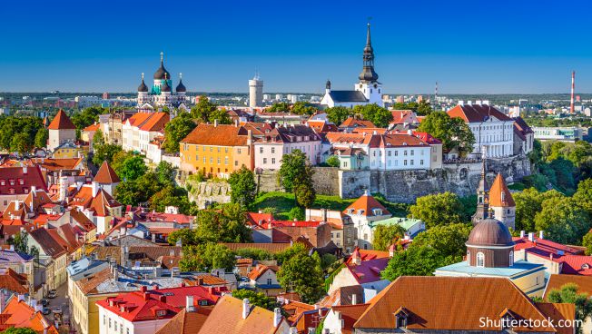 Die estnische Hauptstadt Tallinn