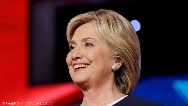 Hillary Clinton. Bild: Joseph Sohm / Shutterstock.com