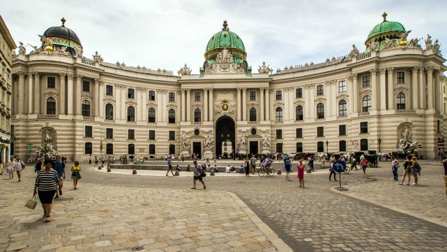 Die Hofburg in Wien, der Amtssitz des künftigen Präsidenten