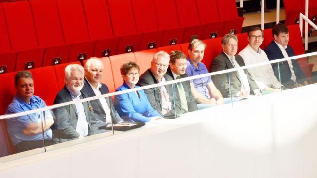 Vertreter des Vereins im Brandenburger Landtag