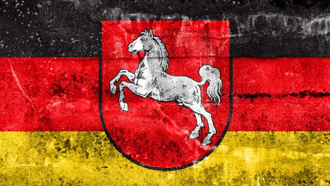 Niedersachsen-Flagge