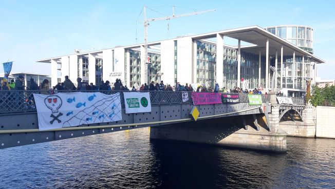 Klimaprotest in Berlin