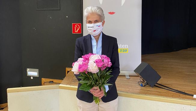 Marie-Agnes Strack-Zimmermann, Oberbürgermeisterwahl Düsseldorf, FDP-Kandidatin