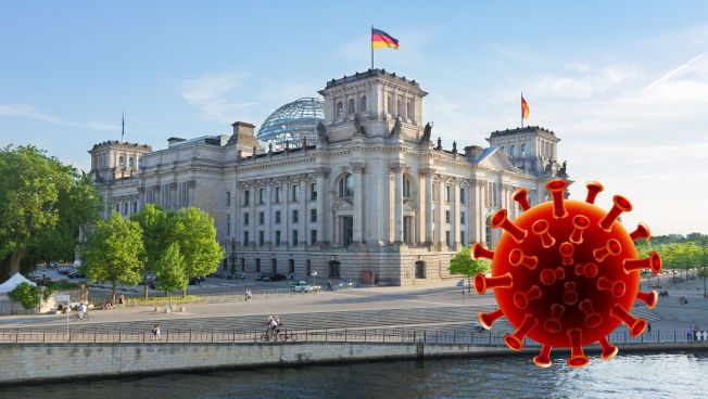 Deutscher Bundestag, Corona, Virus 