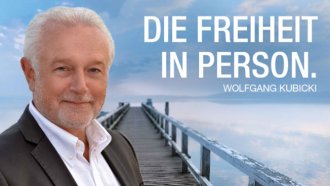 Plakat: Wolfgang Kubicki - die Freiheit in Person